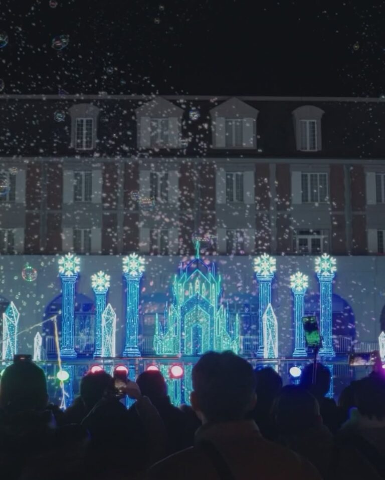 バブルショー日程この冬、神戸イルミナージュに “バブルショー